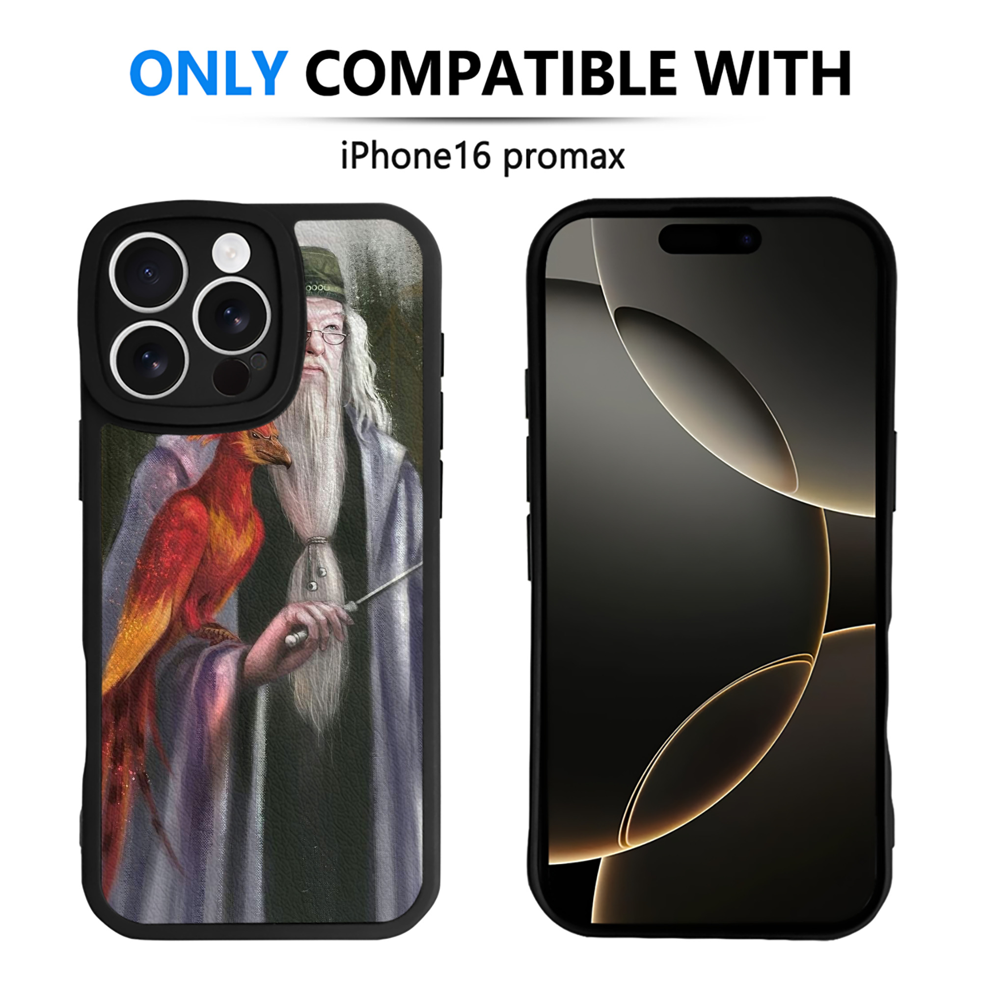 （画像用） Harry Potter ハリー・ポッターシリーズ 【iPhone 16シリーズ対応】シリコンスマホケース（レザー調） 材質：シリコン